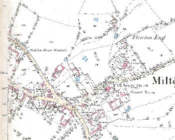 The main part of the village 1884